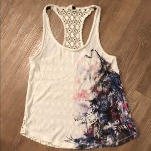 Free People / We the free - “wild and free” tank